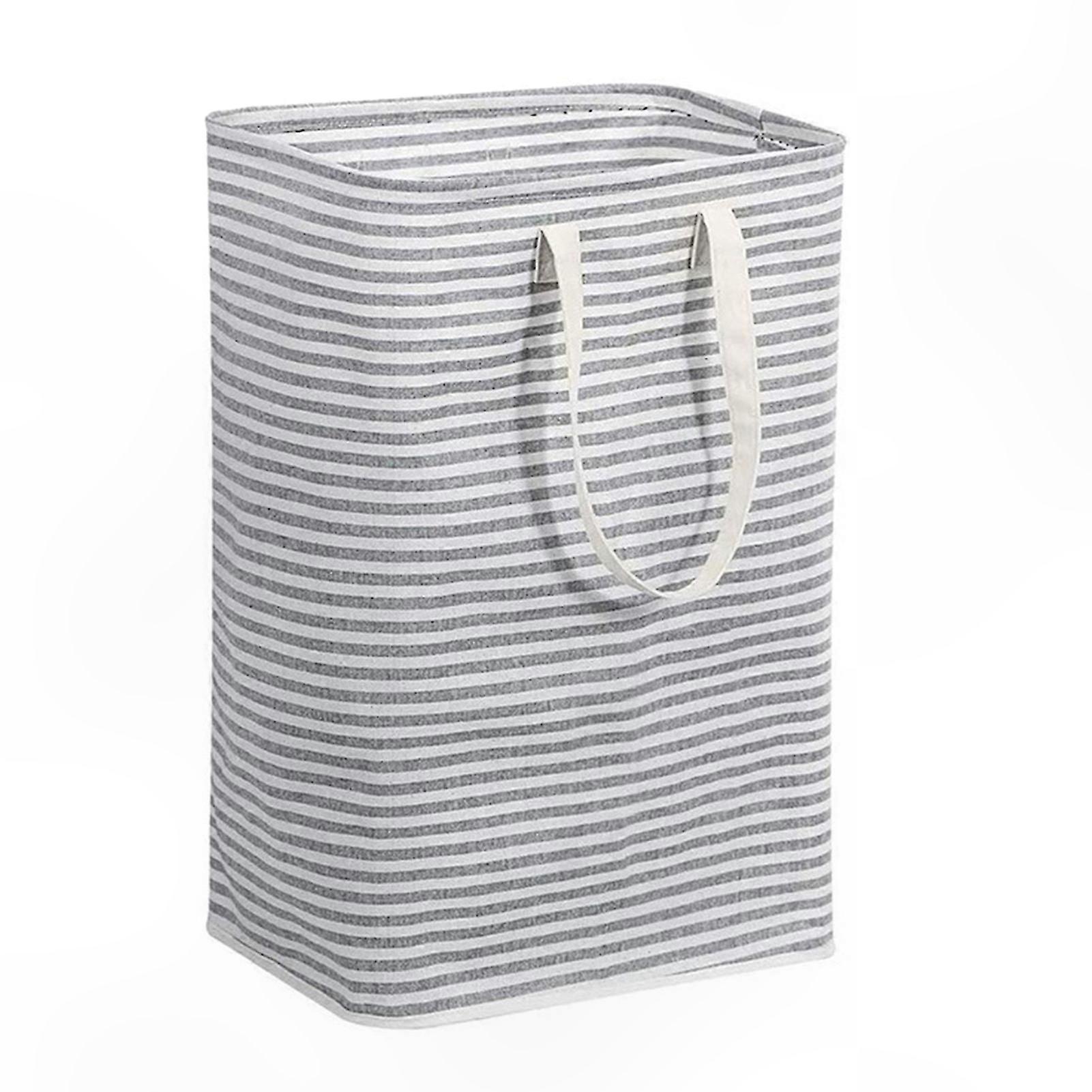 Large 72L Freestanding Laundry Basket with Reinforced Handles and Ample Storage for Bedroom Use