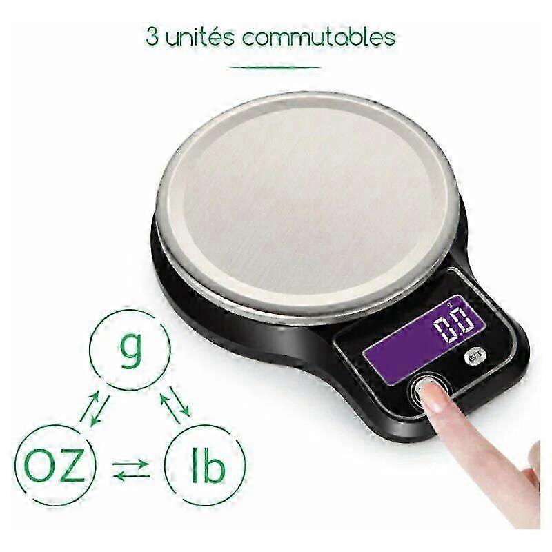 Portable Electronic Home Kitchen Scale (5kg/1g)