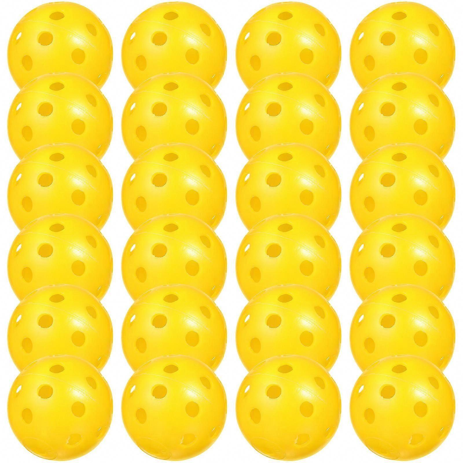 24pcs Airflow Golf Practice Balls for Training, Plastic Golf Balls, Golfing Accessories