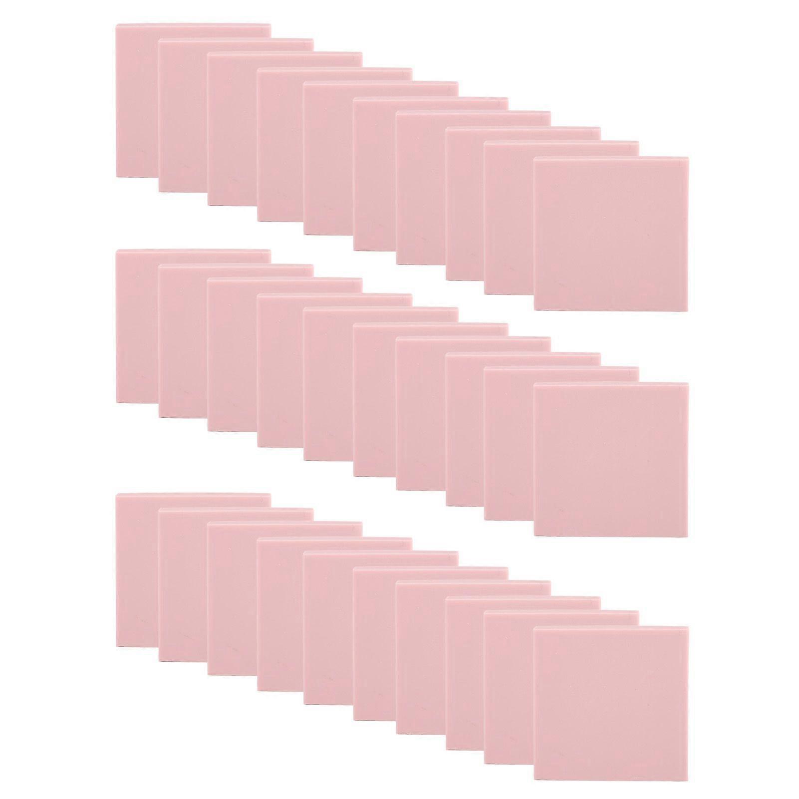 30pcs Rubber Carving Blocks Multipurpose Soft Rubber Stamp Blocks for Printmaking Stamp Making DIY Crafting Scrapbook Painting Rectangular