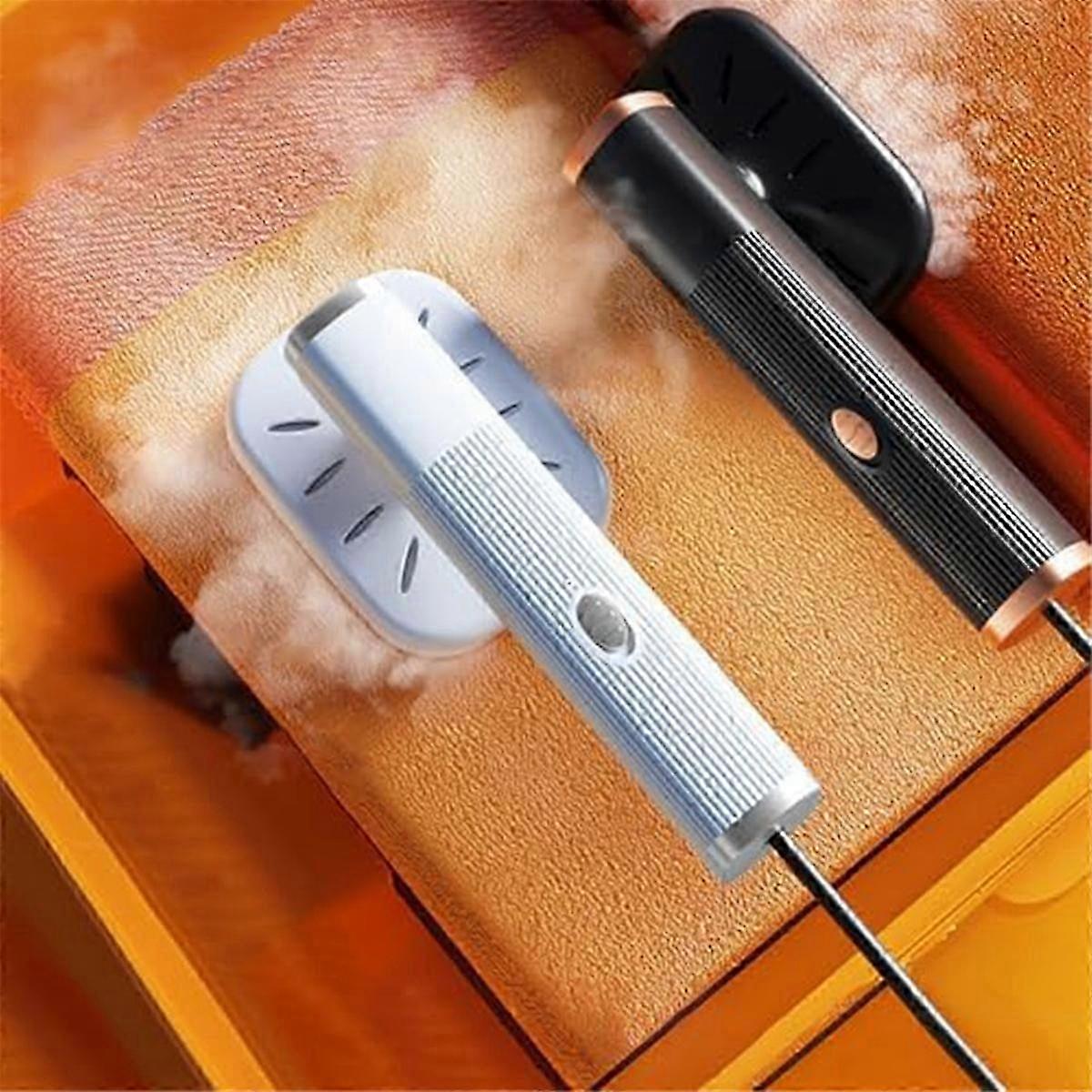 Upgrade Mini Ironing Machine for Clothes Handheld Home black