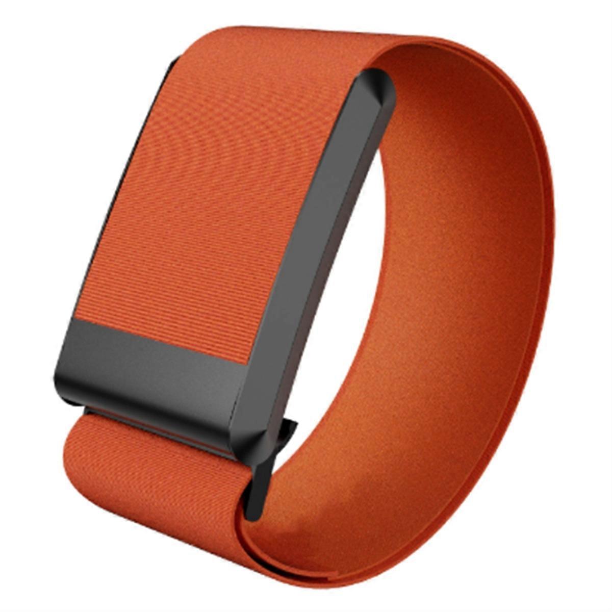 HydroKnit Wrist Band Fast-Drying and Sweat-Wicking Replacement Strap with U Shape for 4.0 Heart Rate Sensor Orange