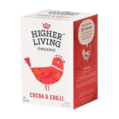 Infusion of Cocoa and Chili Bio 15 infusion bags