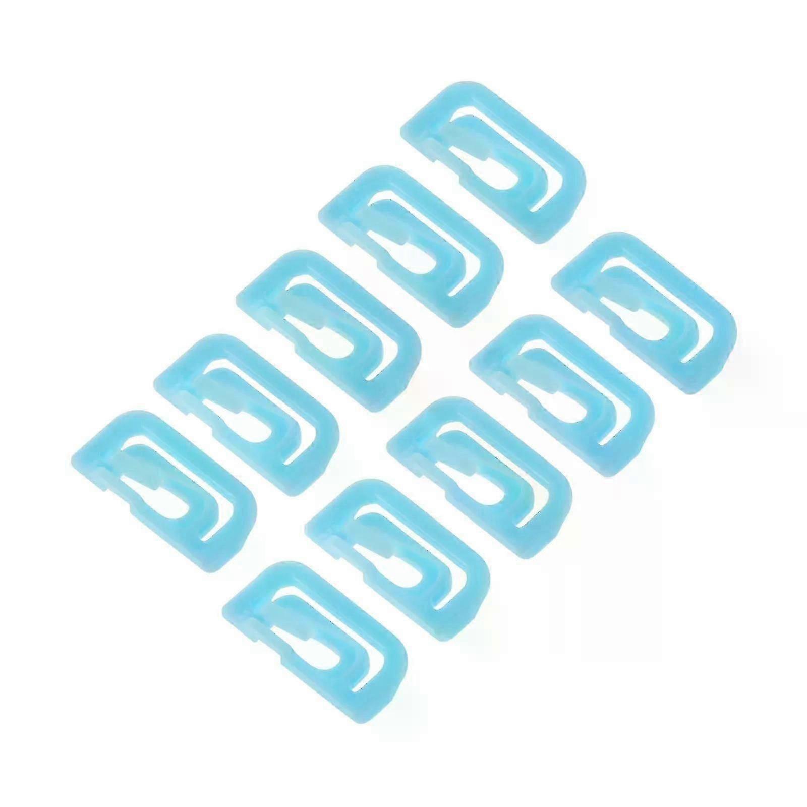 10 Pcs Car Front Windshield Sealing Strip Staples Clip Plastic Fastener Suitable for MITSUBISHI V31 V32 V33 LEOPAARD Car Acessories