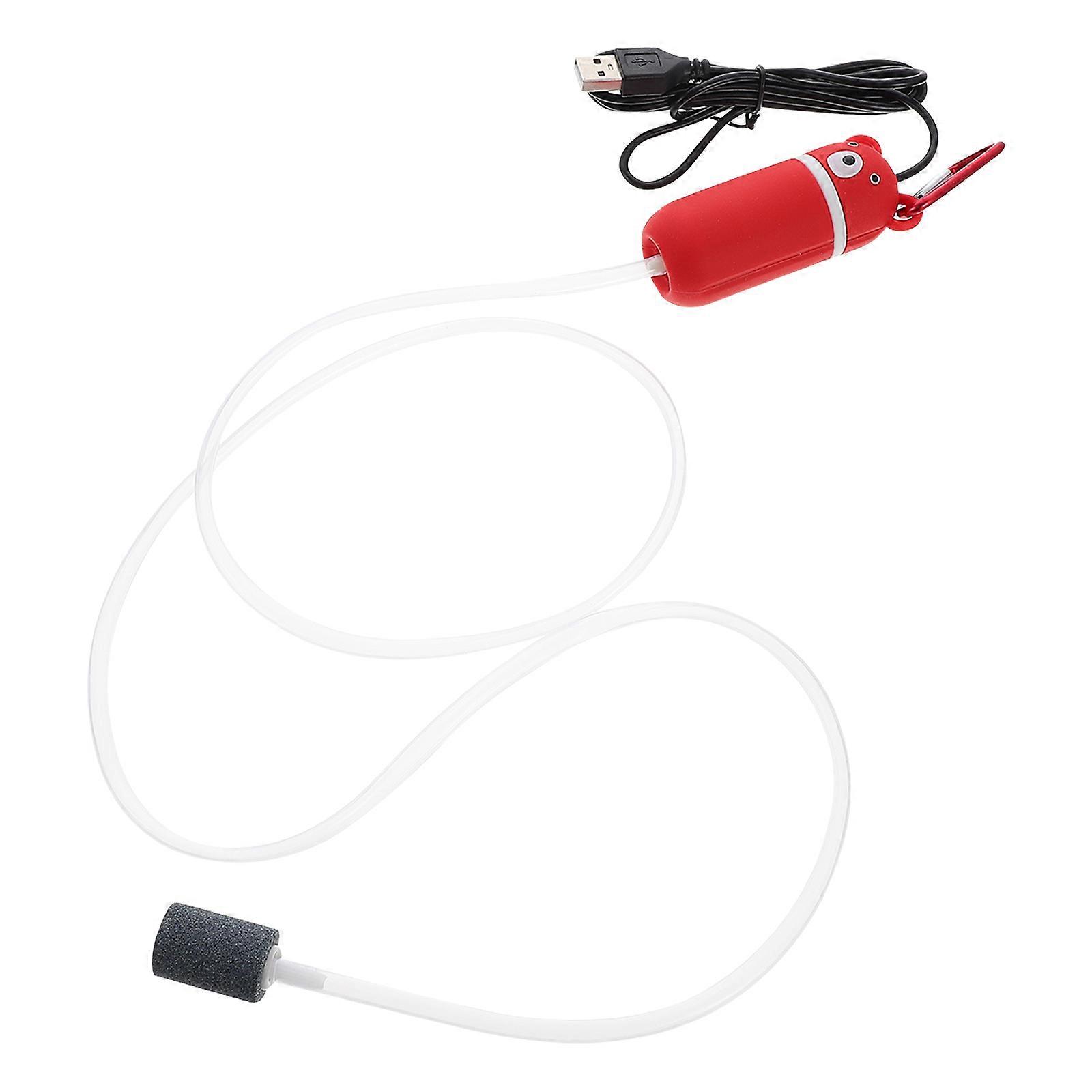 Portable Oxygen Pump Small Aquarium Pump for Home Use 1Set
