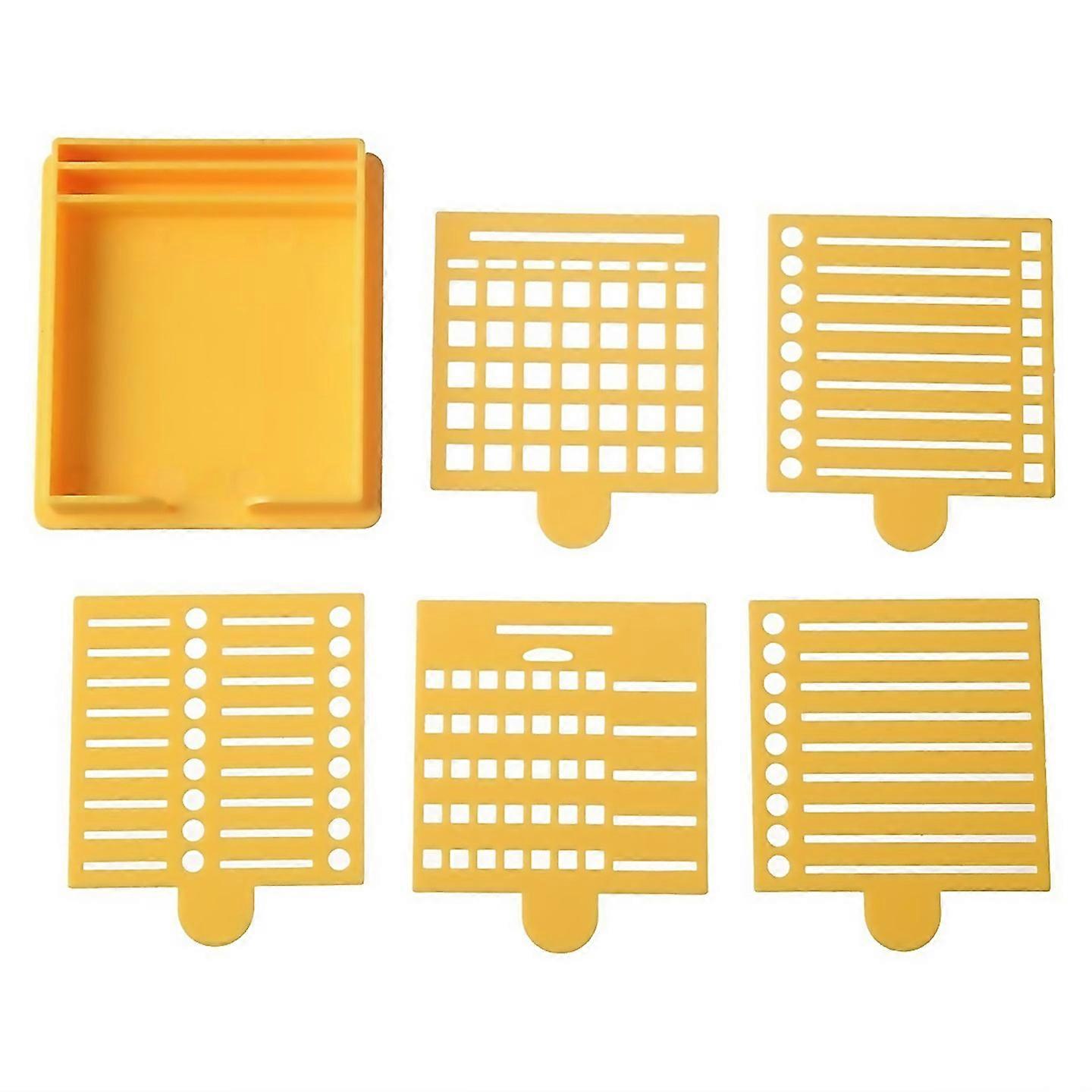 For Sticky Note Stencil Templatesticky Notes Dispenserreusable Note Organizersticky Pads Dispenser S
