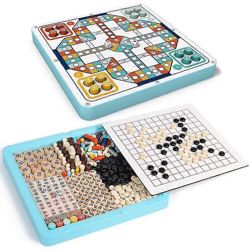 Airplane Chess Checkers Five Row Animal Checkers #5