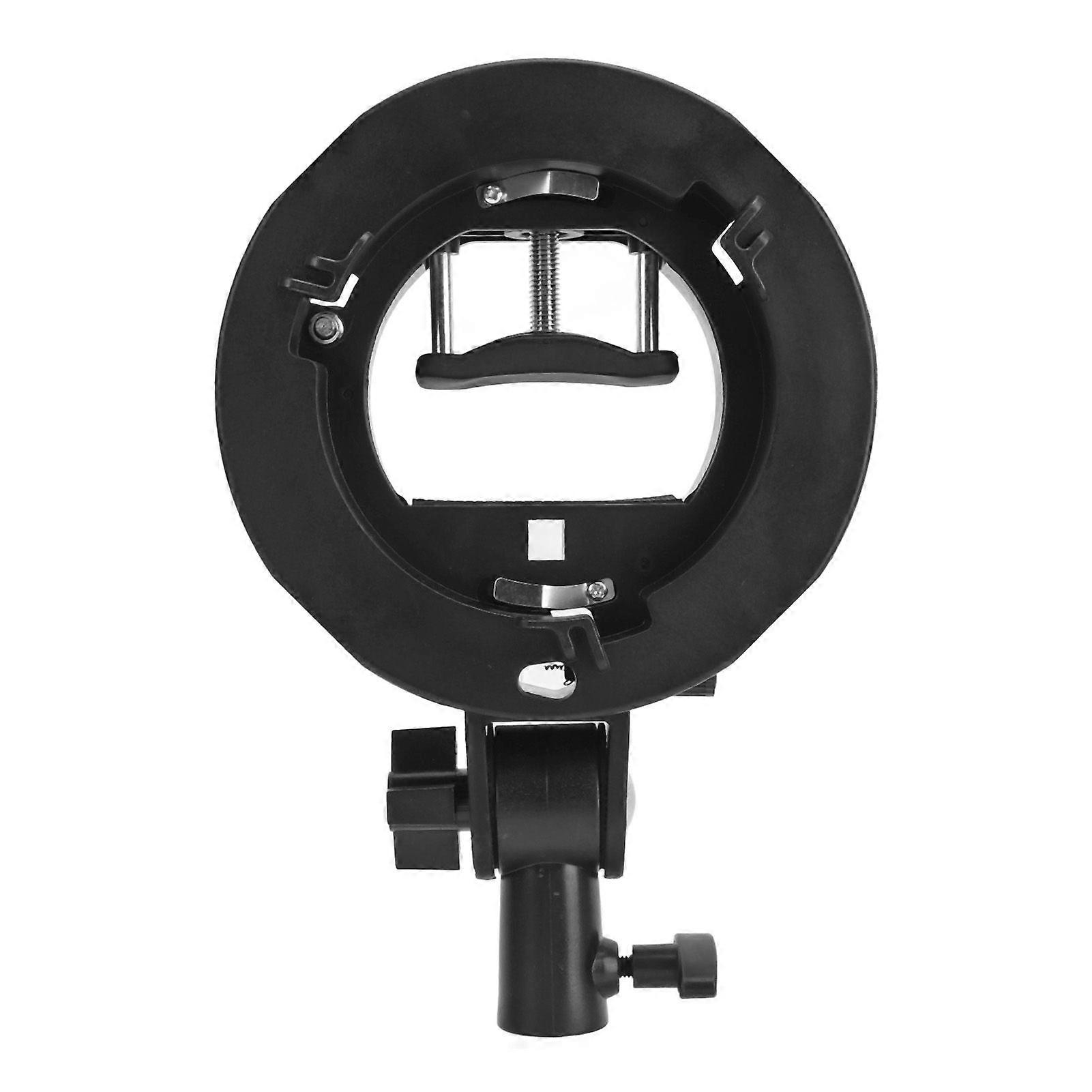 S Type Bracket for Bowens Mount Holder S Type Bracket Holder for Speedlite Flash Snoot Softbox Beauty Dish Reflector Umbrella