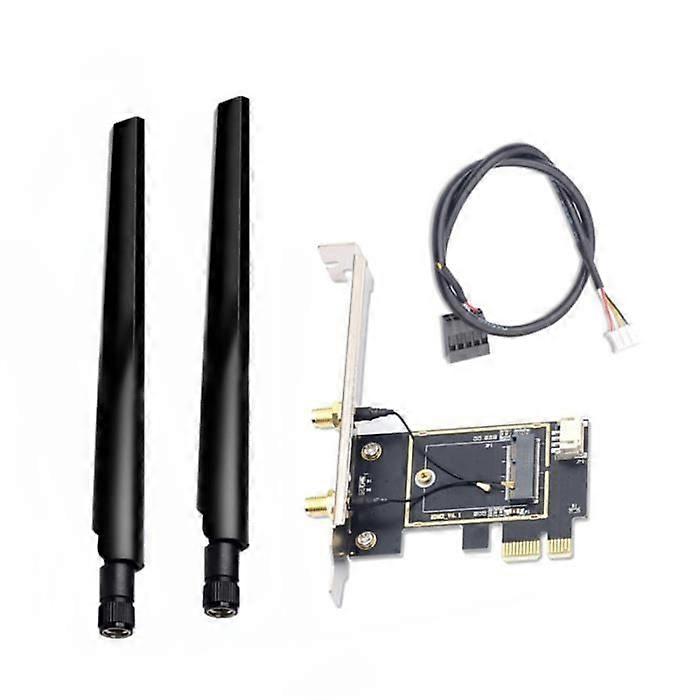 PCIE WiFi Card Adapter Wireless Network Card M2 NGFF Bluetooth Converter for Desktop Wi-Fi 8260 8265NGW AX200 9260