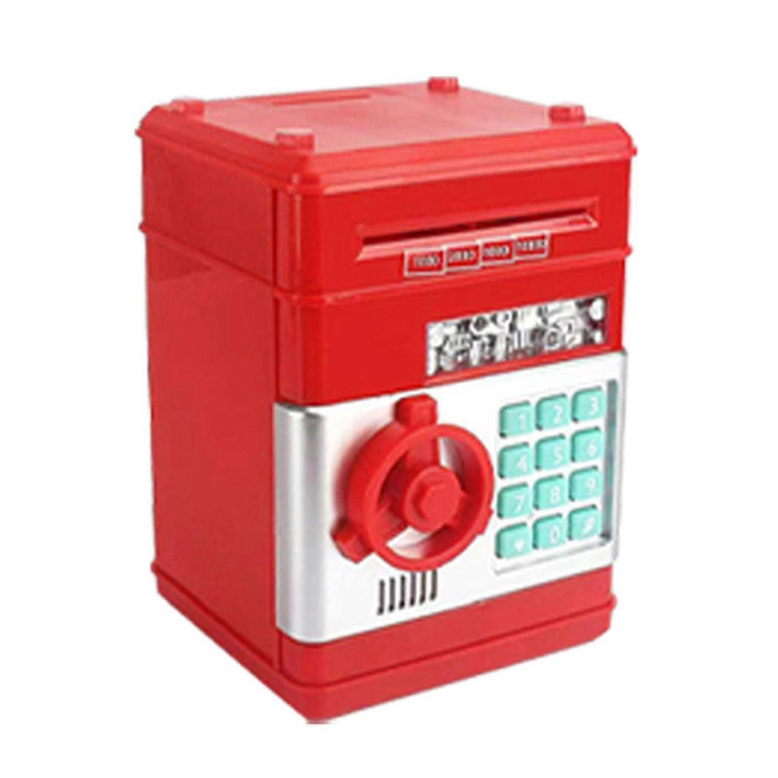 Lock Educational Container For Room Safe Plastic Construction  Red