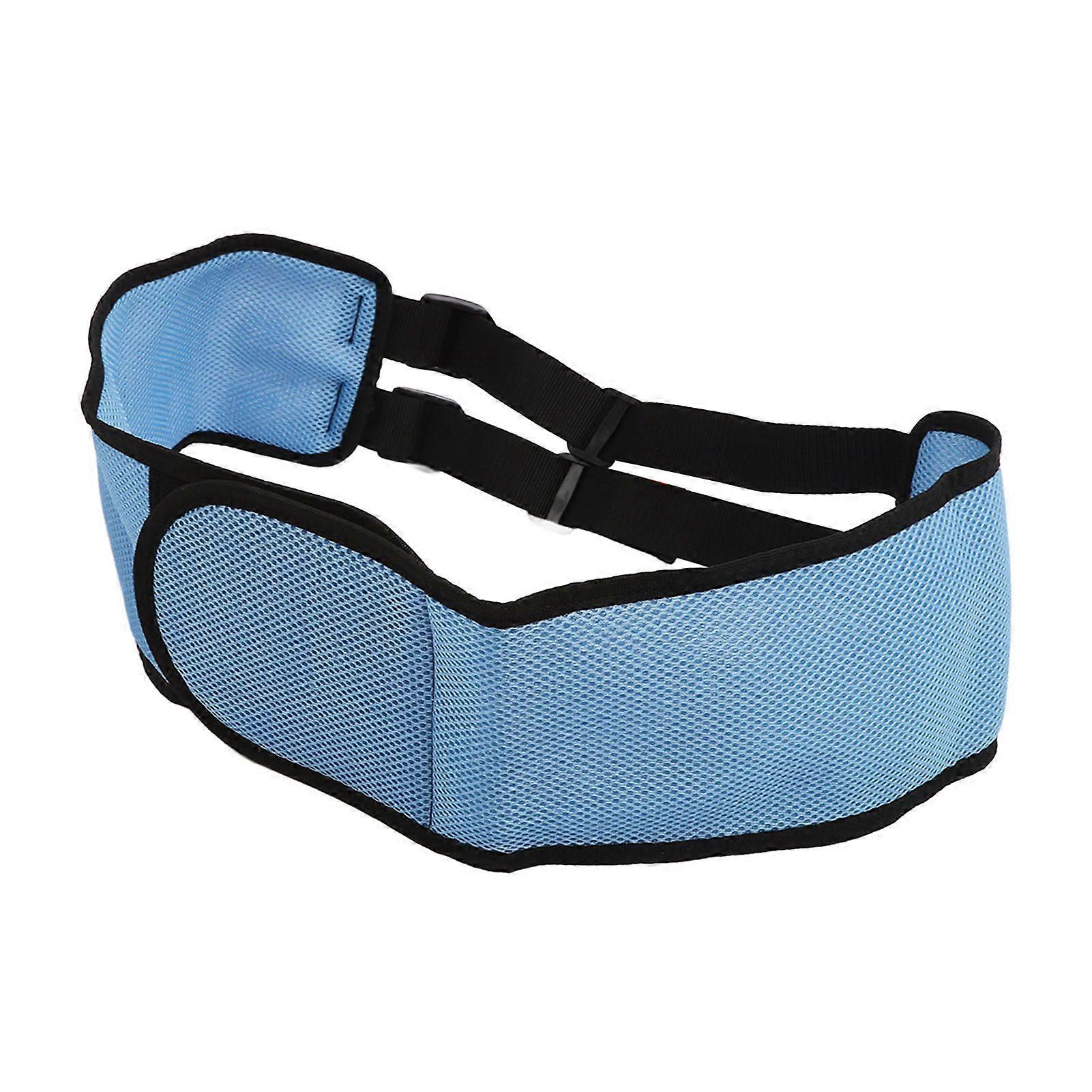 Rollstuhl-Sicherheitsgurt, sicherer, bequemer Nylon-Netzgurt, verstellbar, einfach zu installieren, Rollstuhl-Sicherheitsgurt für Zuhause und draußen