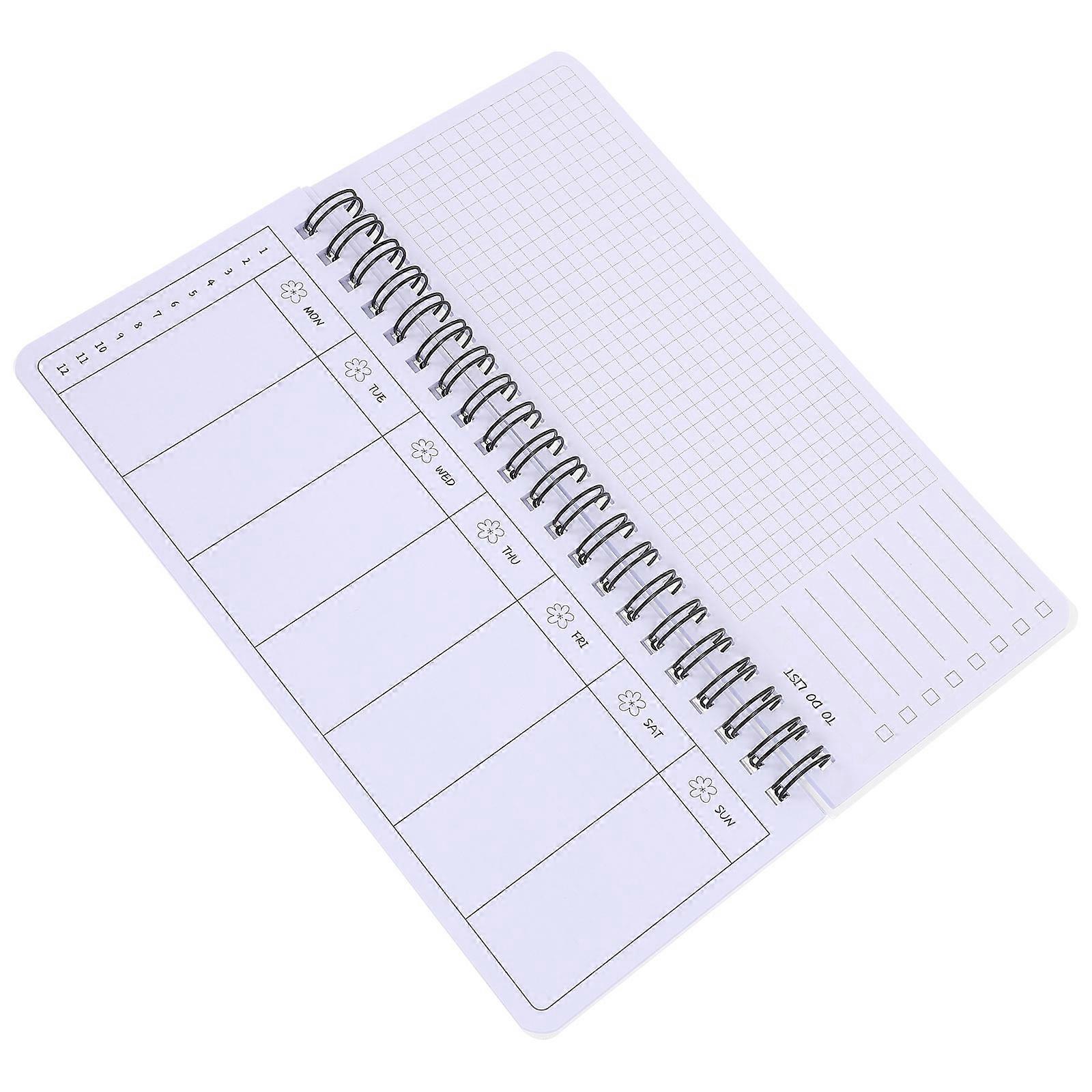 Planner Book Multi-Function Binder Planner Organizer for 2Pcs