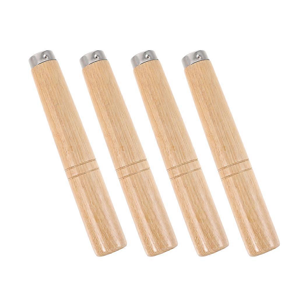 Detachable Removable Pan Handle Iron Wood 4Pcs Kitchen Utensil