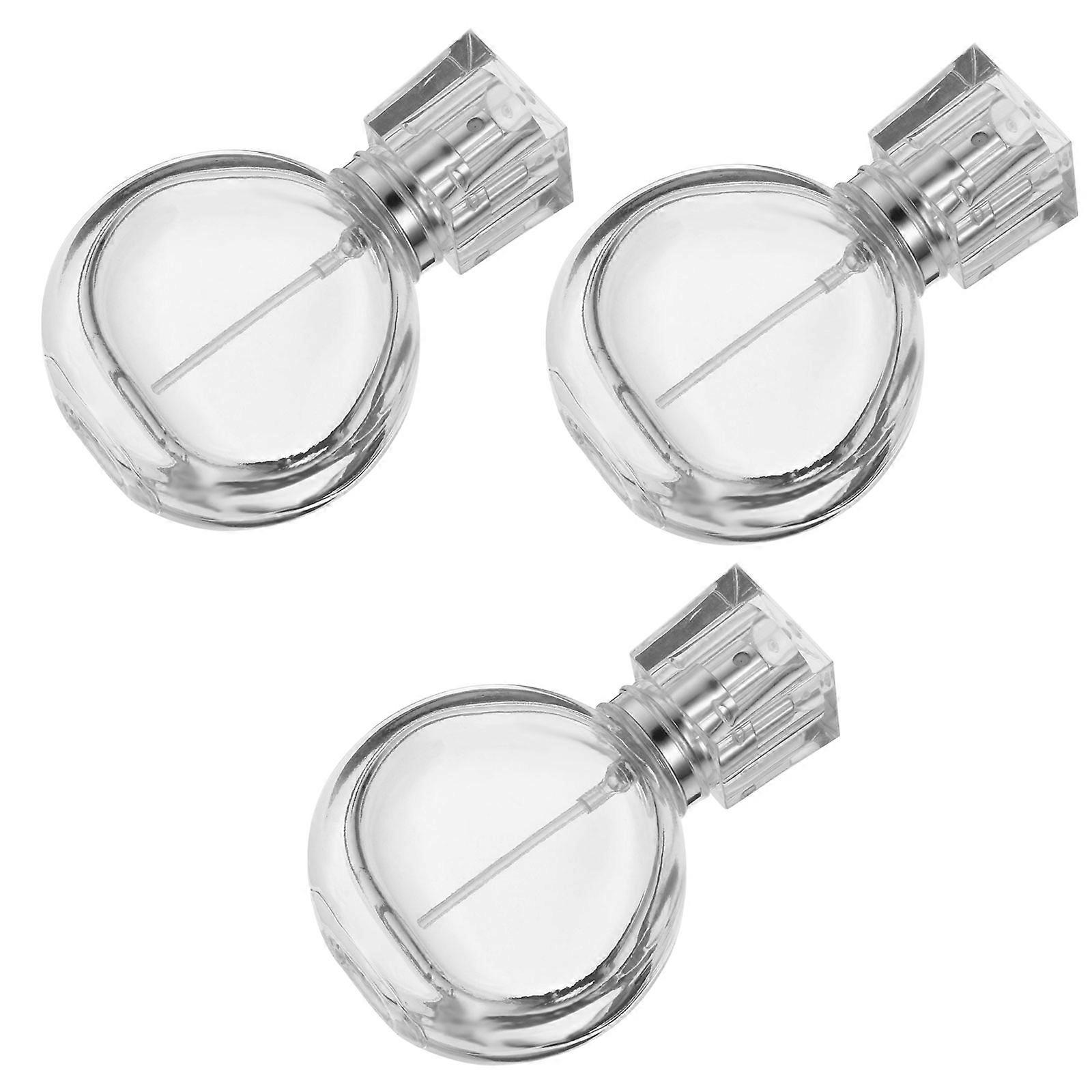 Empty Perfume Bottle Glass Sprayer for Fine Mist 3Pcs Refillable Pack