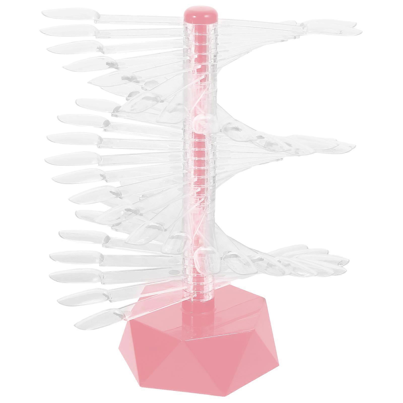 Spiral Nail Practice Stand for Nail Art Acrylic Material