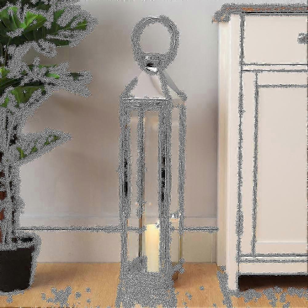 2023-stainless Steel Candle Lantern-yezi