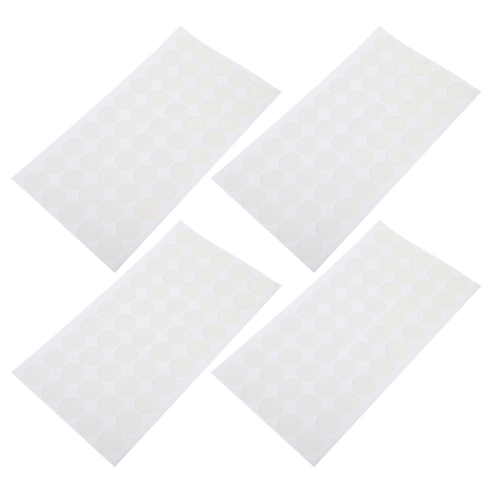 200Pcs Round Dual Side Adhesive Dots For Crafting And DIY Projects White Double-Sided Adhesion