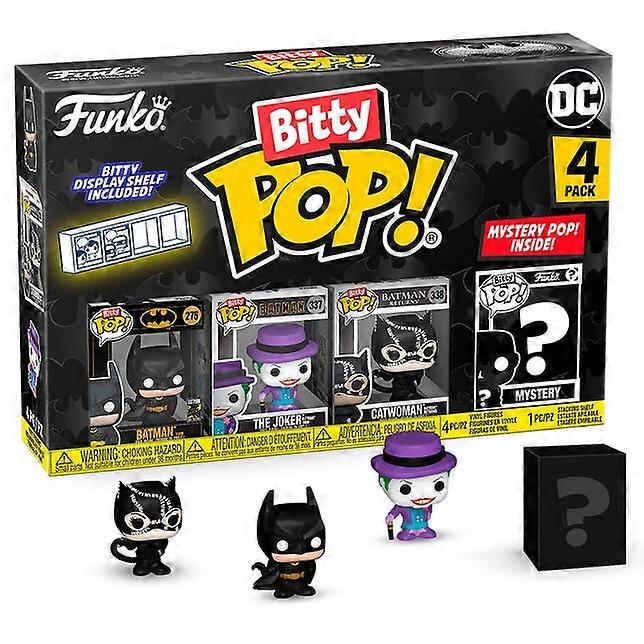 Blister 4-pack Bitty POP DC Comics Batman 85th Anniversary Figures