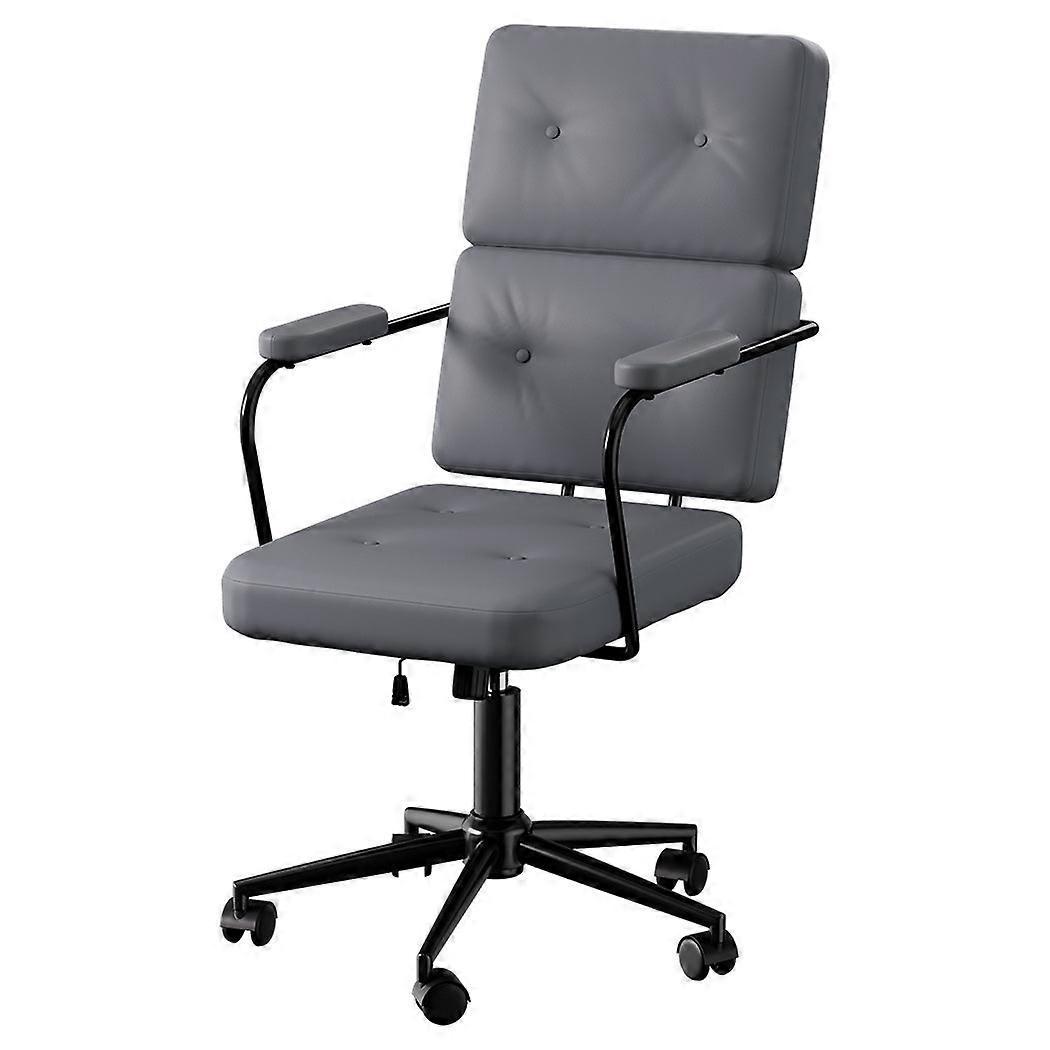 Levede Ergonomic Office Chair Computer Pu Grey Office Chairs