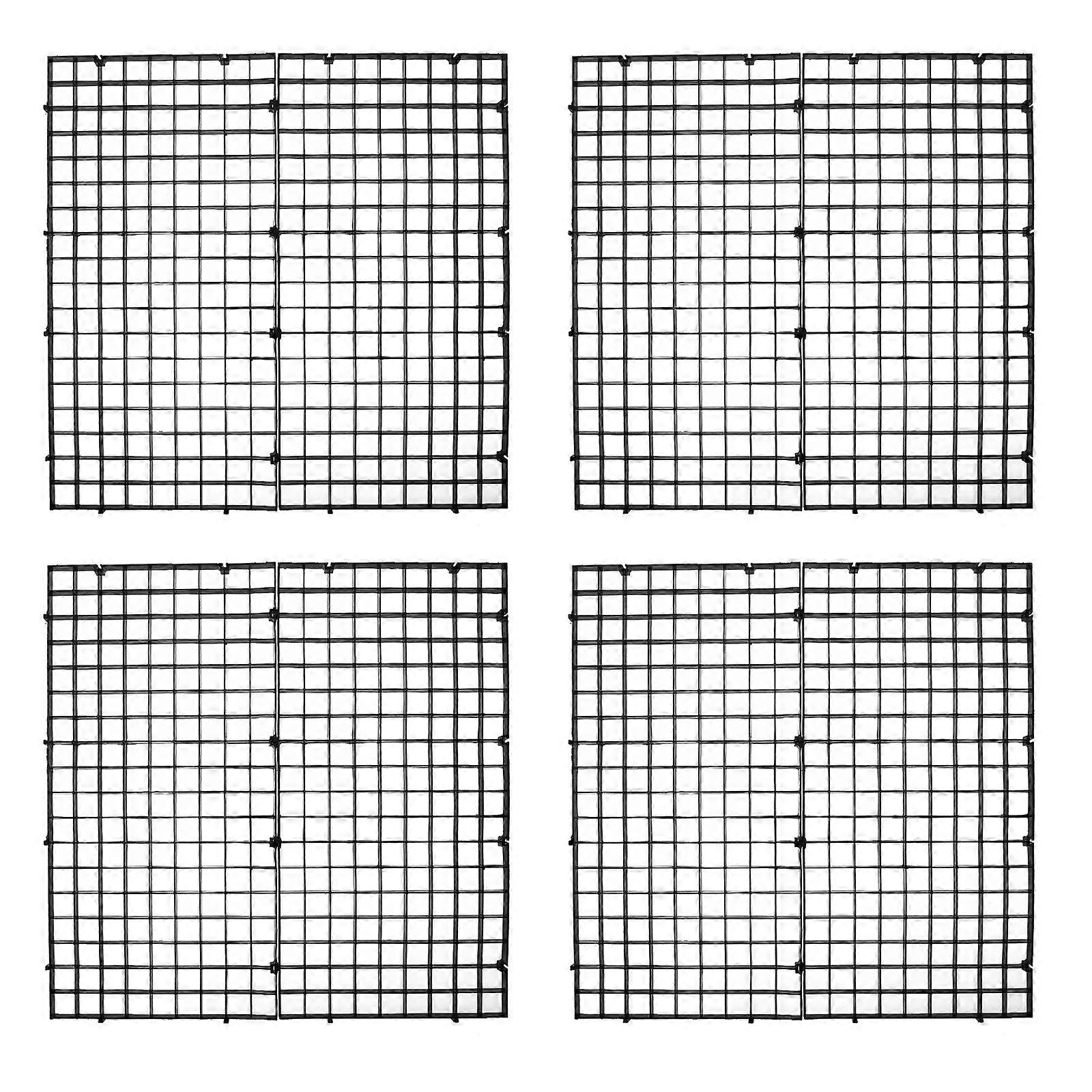 Aquarium Fish Tank Filter Plastic Divider Grid Panel 10Pcs for Separation