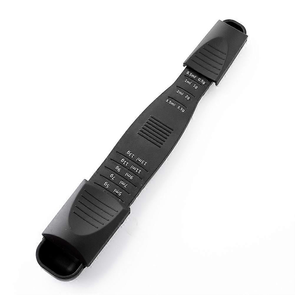 Professional Adjustable Measuring Spoons 2 Pcs for Home Kitchen Baking Tools with Scales and Design