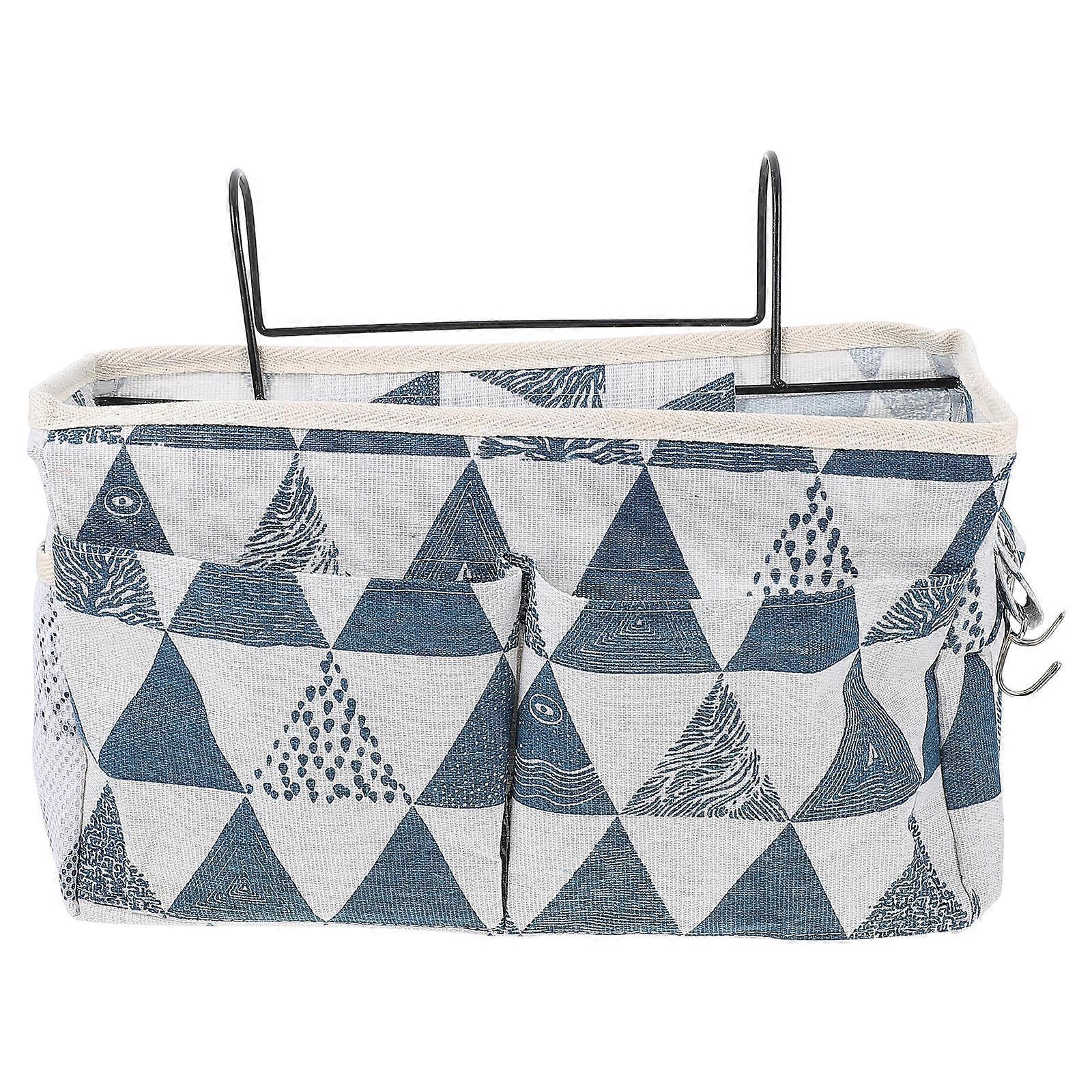 Dorm Sundries Organizer for Storage Use Bedside Hanging Pouch 2Pcs