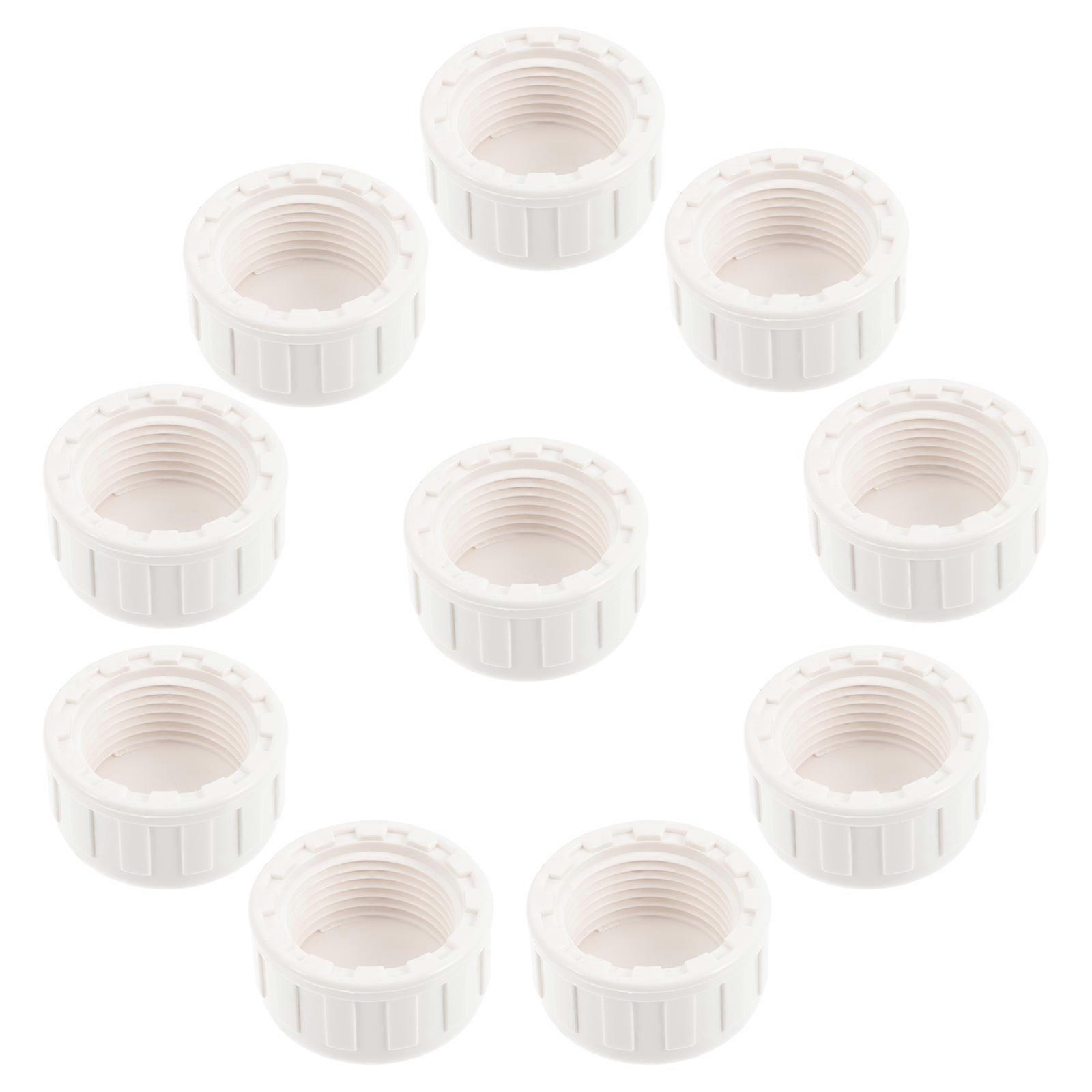 PVC Fitting Saver Sprinkler Cap for Underground Systems 40Pcs White
