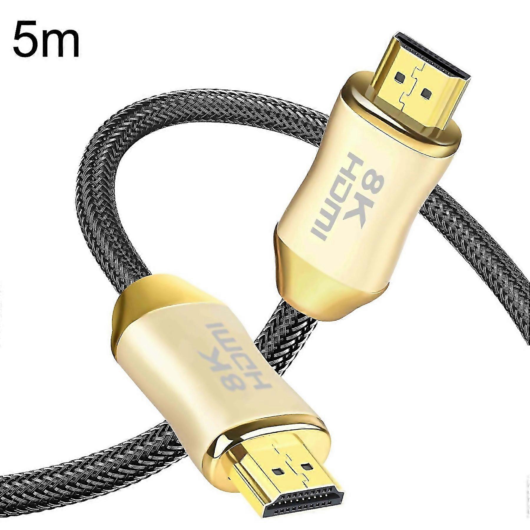 For Cohd801 5m Hdmi 21 Version 8k 60hz For Ps4 Cable Projector Notebook Settop Box Cable