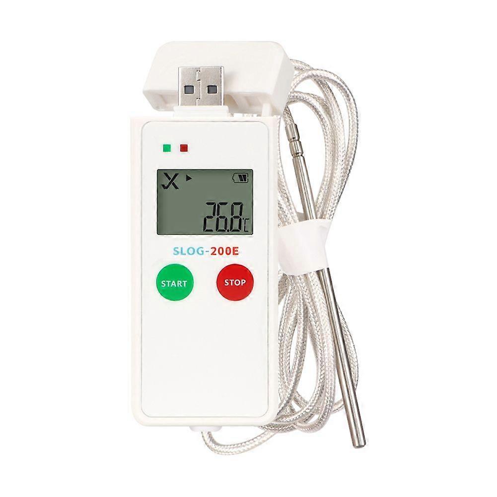 USB Temperature Data Logger - 200-70 Low Temperature Recorder for Cold Storage Dry Ice Cold Chain Warehouse Transport