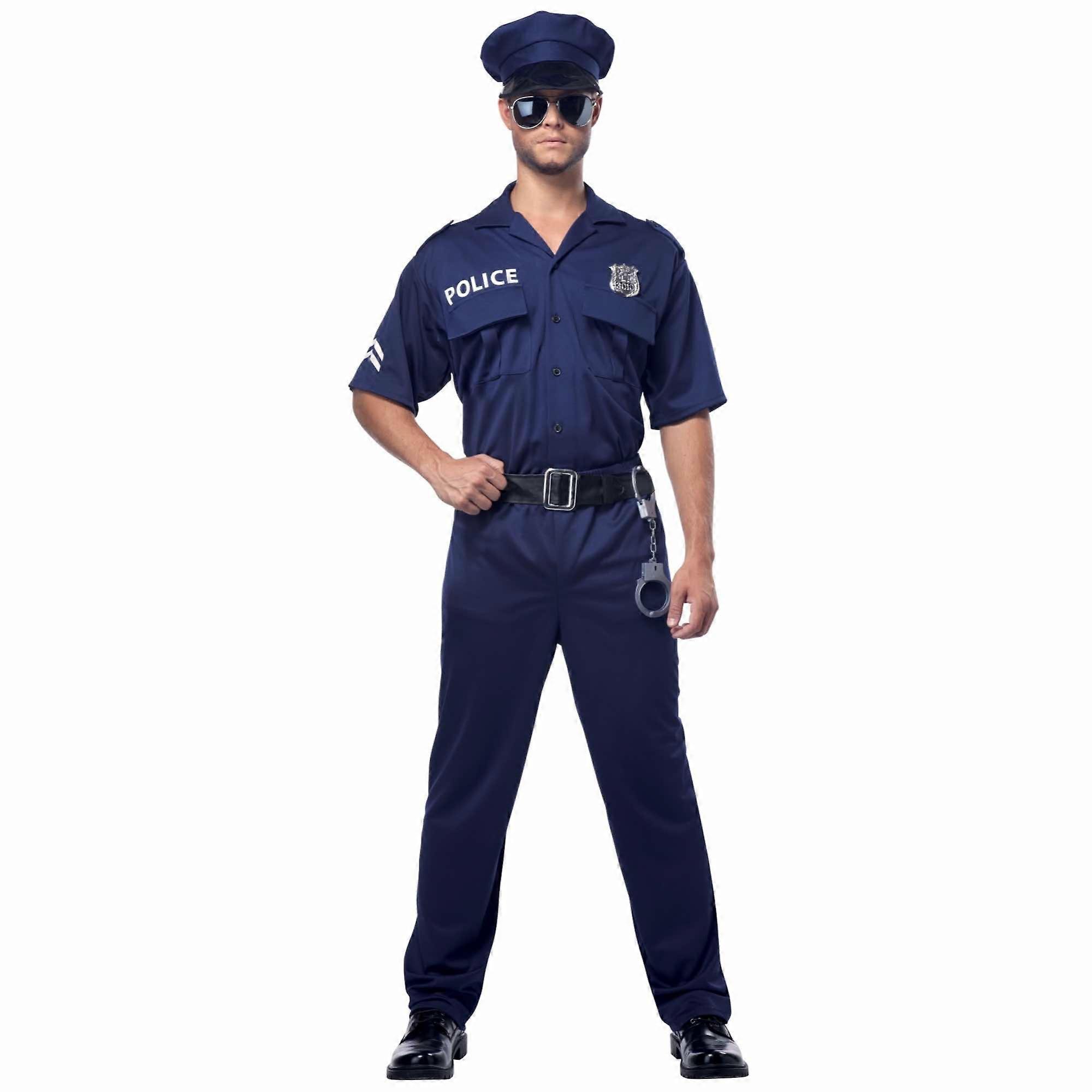 警官警察警察铜制服角色扮演成人男装加