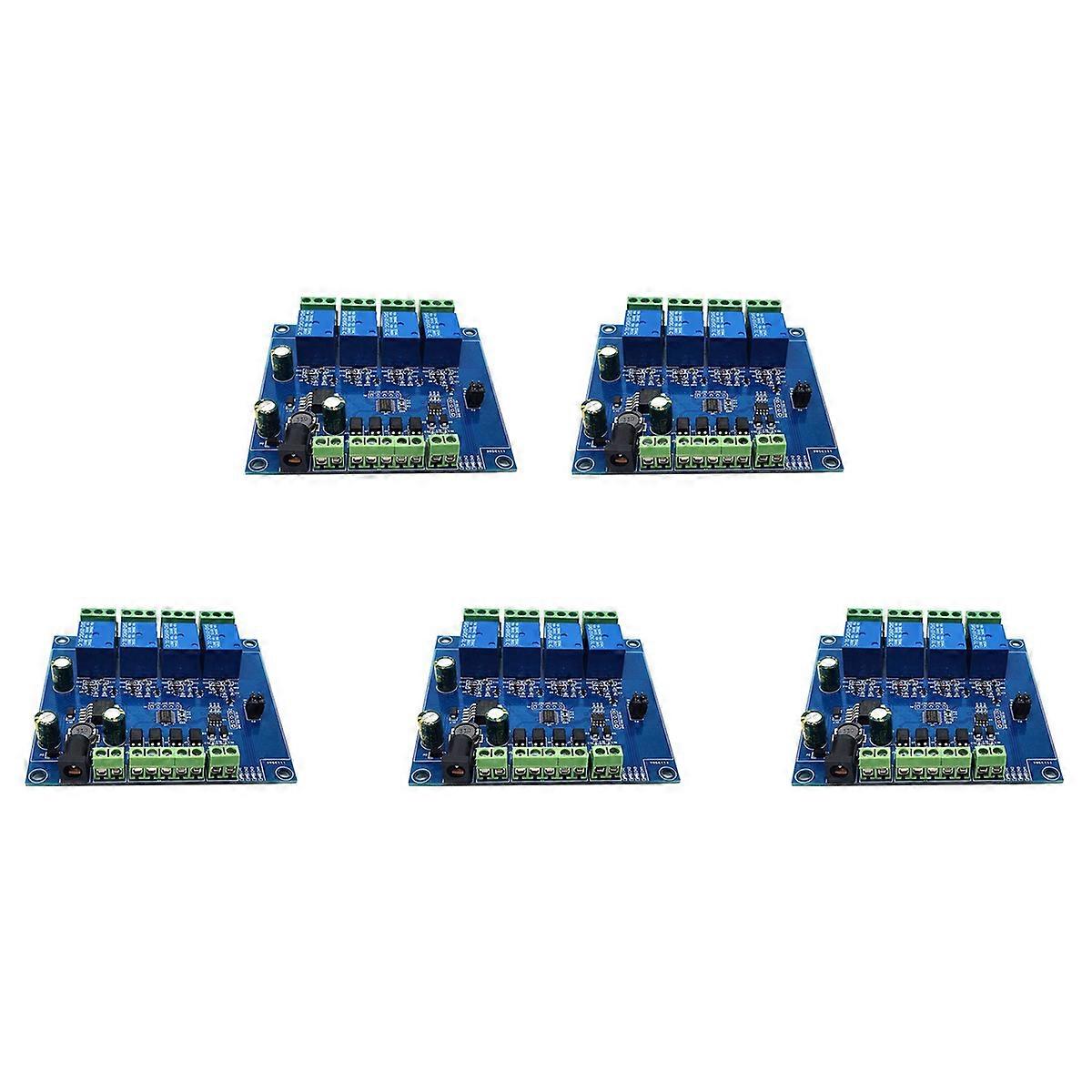 Modbus RTU 4 Way Relay Module 7-24V Relay Module Switch RS485/TTL
