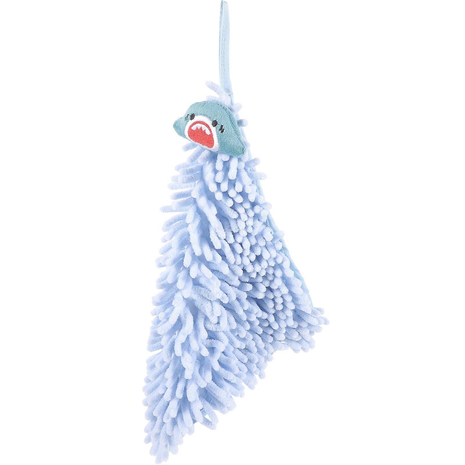 Water Absorbent Hand Towel for Bathroom Chenille Material 3Pcs Set