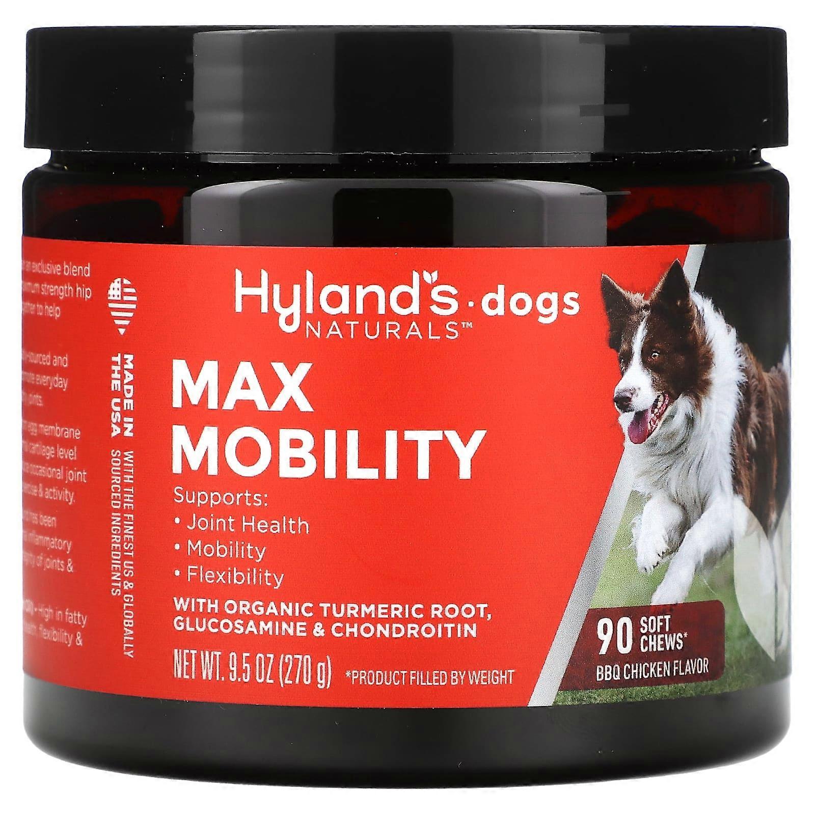 Max Mobility, For Dogs, BBQ Chicken, 90 Soft Chews, 9.5 oz (270 g)