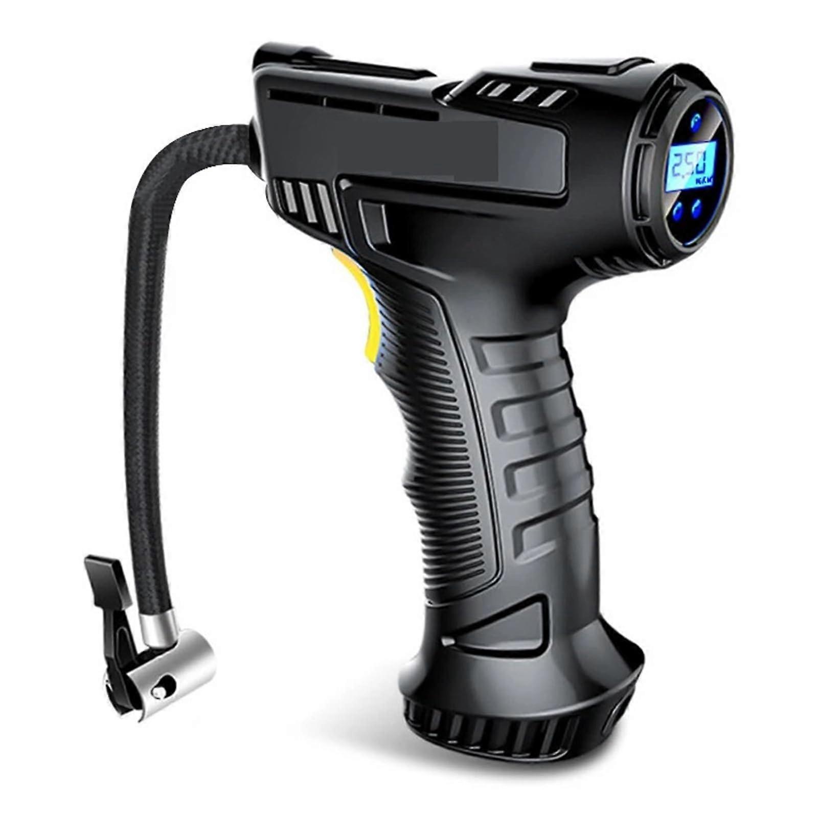 120W Car Air Pump Wireless And Wired Tire Inflator Portable Digital Auto Inflator For Cars 12V DC Quick Inflation