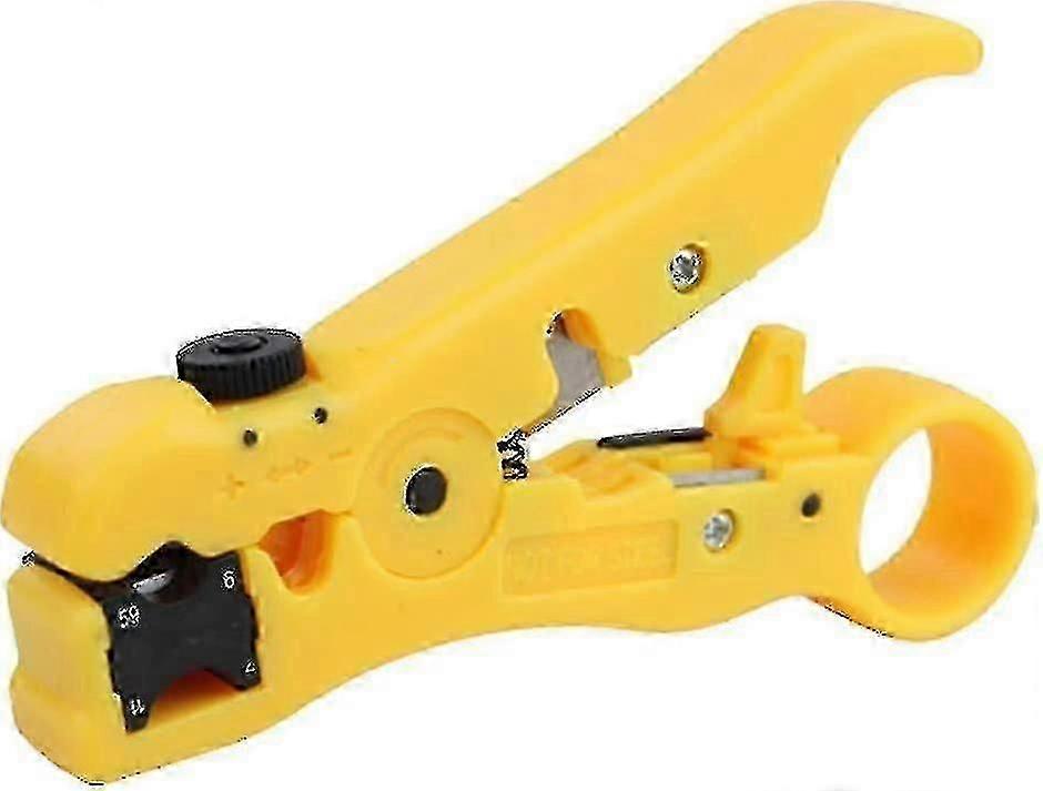 Universal Cable Stripper- Stripping Tool for Coaxial and Cat5/6 UTP Cable