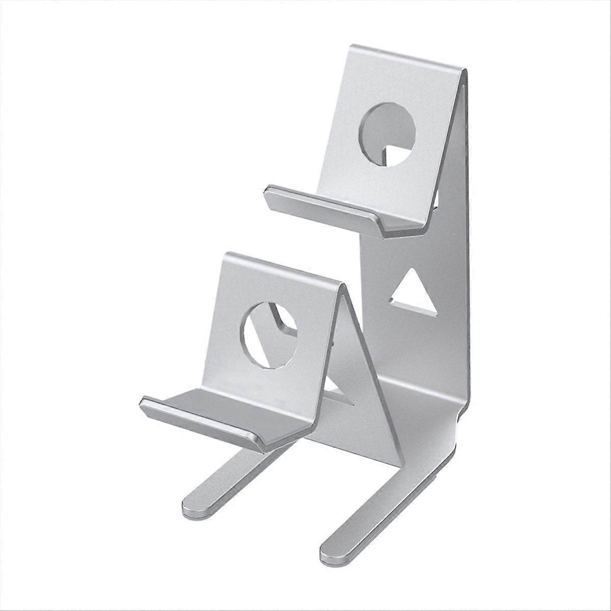 JYS Universal Handle Desktop Storage Bracket Aluminum 2-Tier Stand B