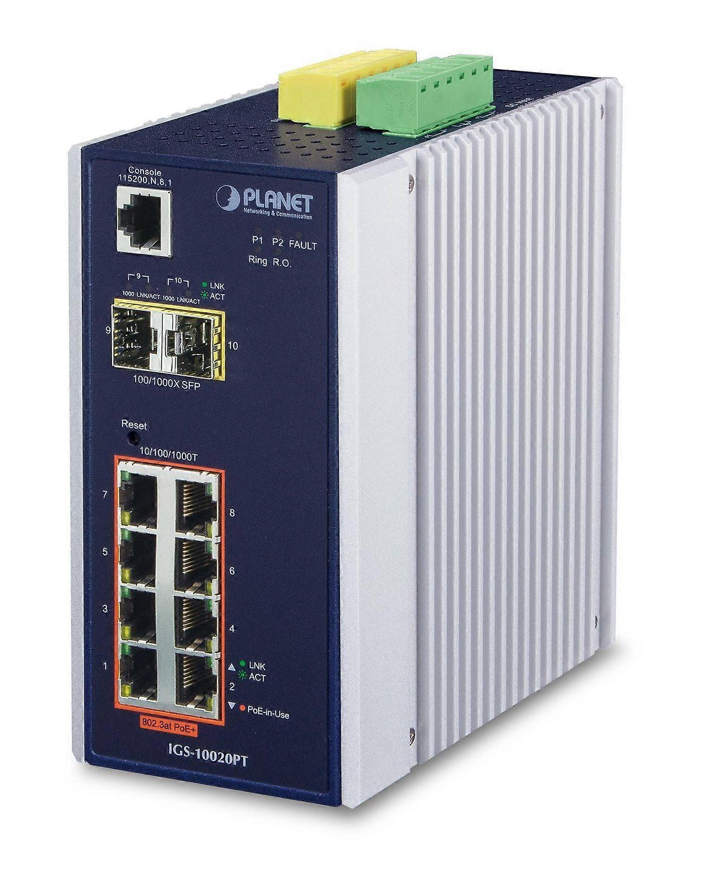 8-portars Gigabit PoE(af)-switch
