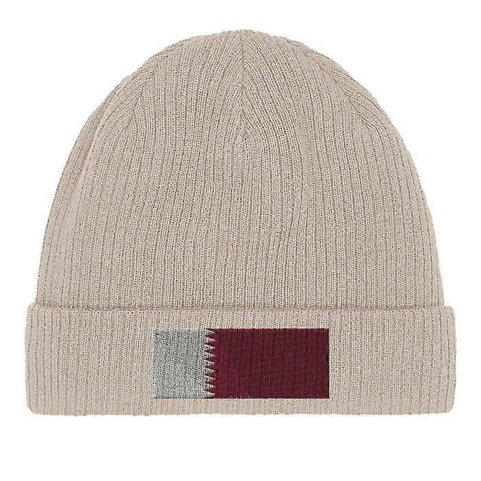 Qatar Flag Cap in Beige