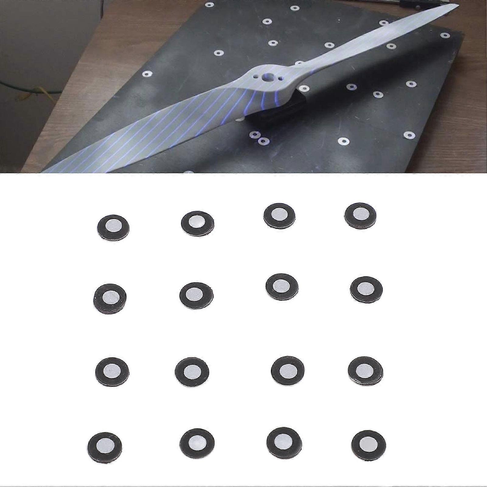 150Pcs 3D Scanning Markers Magnetic Scan Position Targets High Reflective Reference Point Tracking Dot 3mm ID 6mm OD 