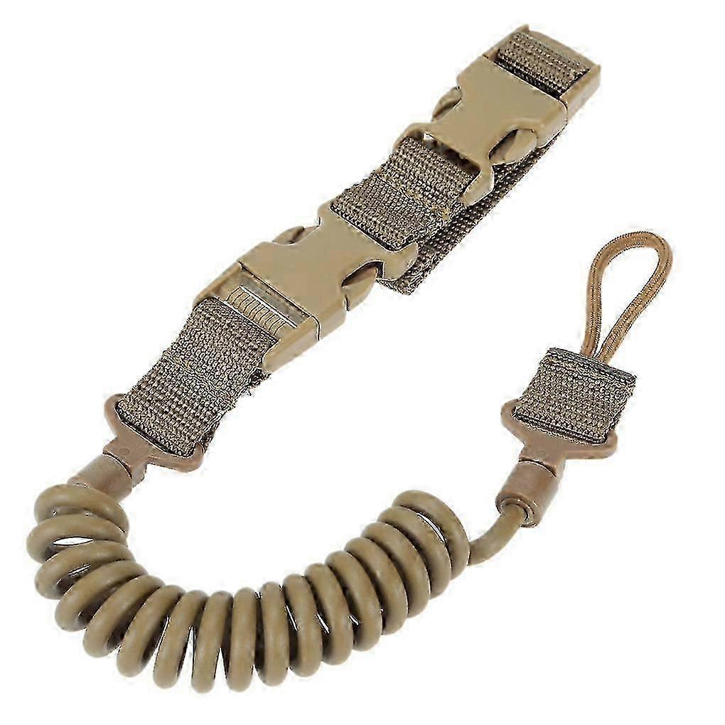 Pistol Lanyard Elastic Rope Secure Safety