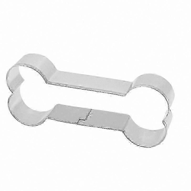Stainless Steel Dog Bone Cookie Cutter for DIY Fondant Crafting with Wide Application and Durable Design