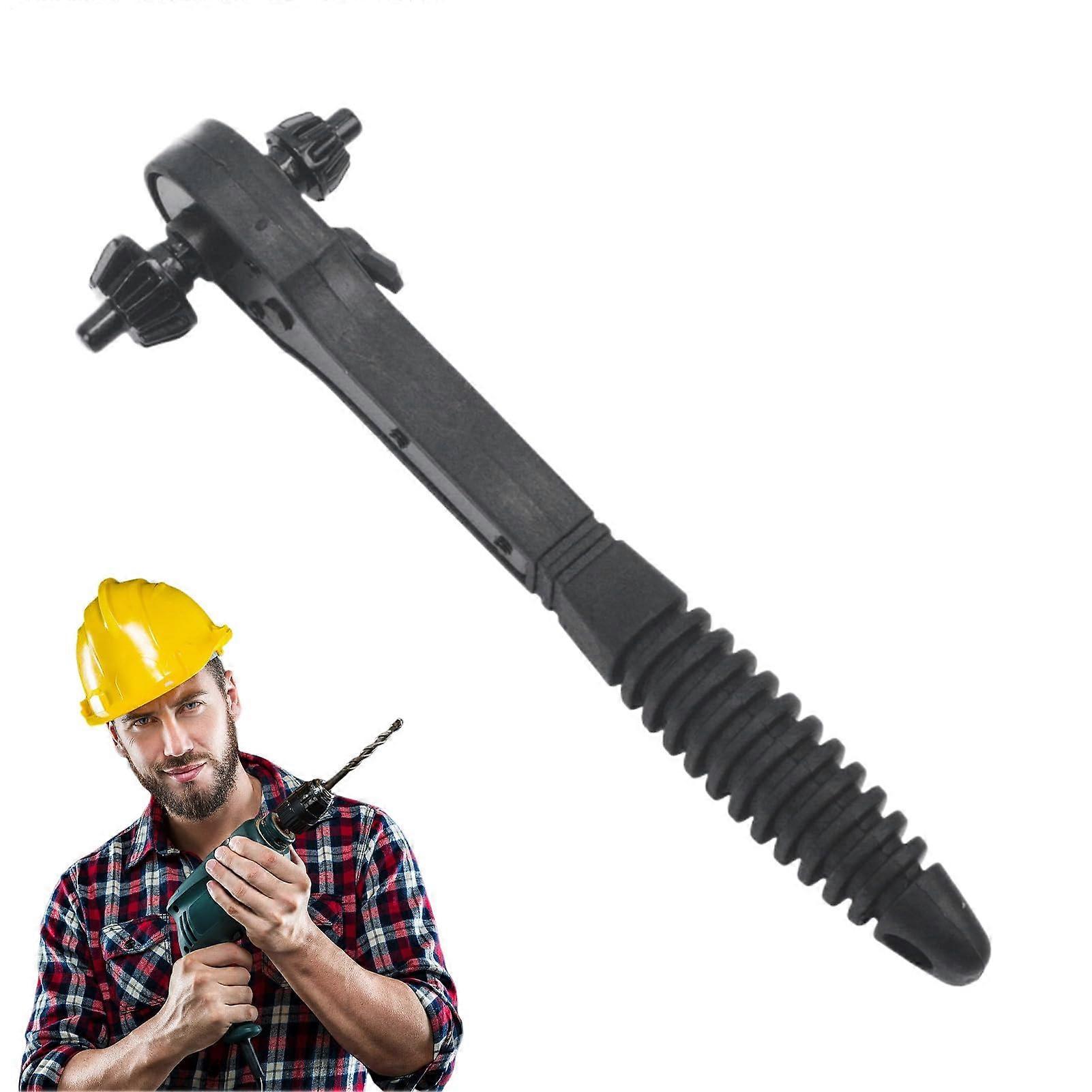 2 in 1 Drill Chuck Ratchet Portable Drill Chuck Spanner Quick Change Adapter Wrench For Automotive  Plumbing Ref: 6903