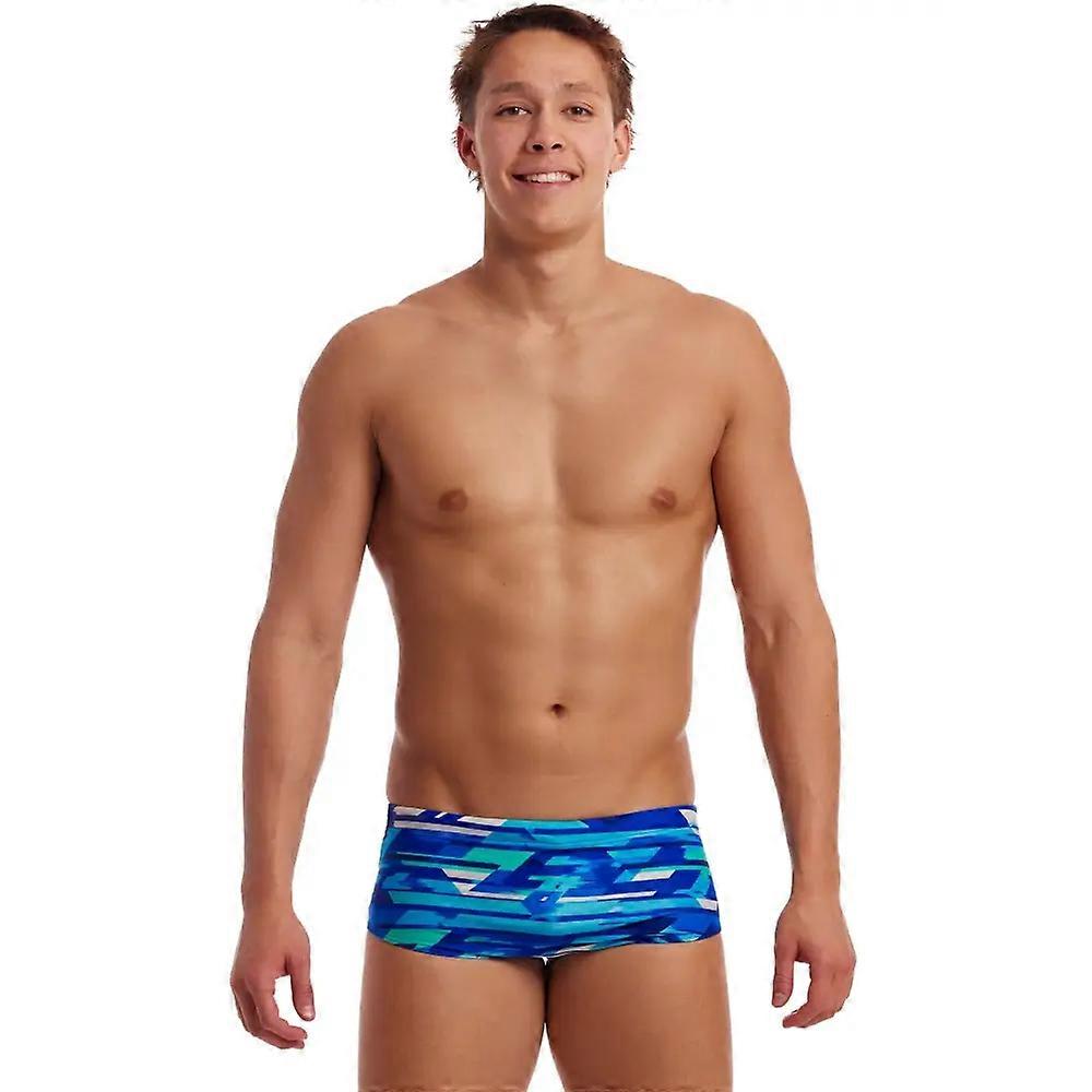Funky Trunks Pace Racer Sidewinder Swim Trunks - Μπλε