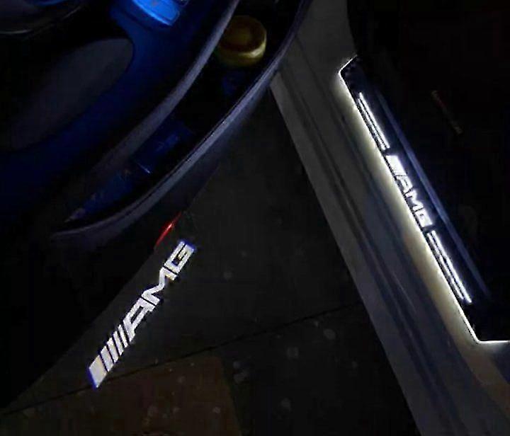 2x fr メルセデス W212 W213 W177 W176 AMG LED Einstiegsbeleuchtung レーザー プロジェクト