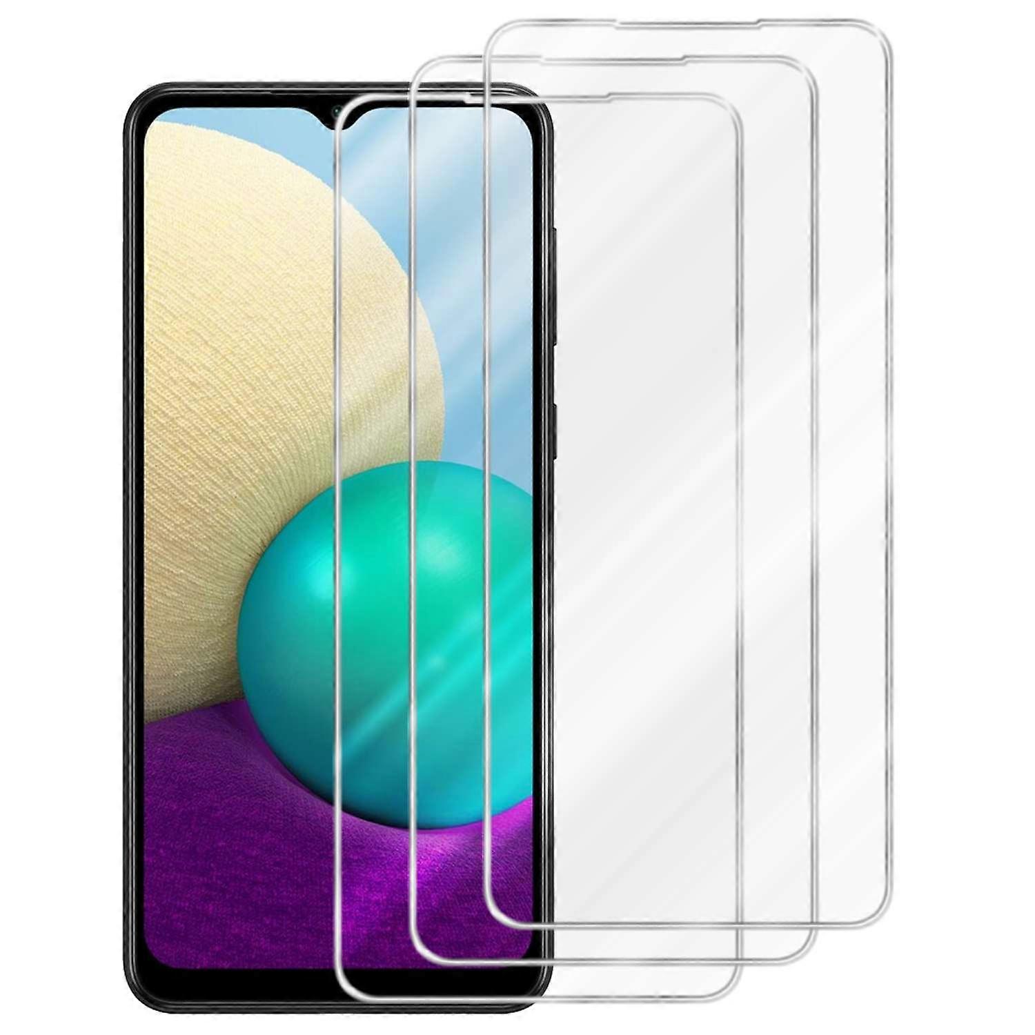 3xスクリーンプロテクターサムスンギャラクシーA02 / M02スクリーンプロテクター
