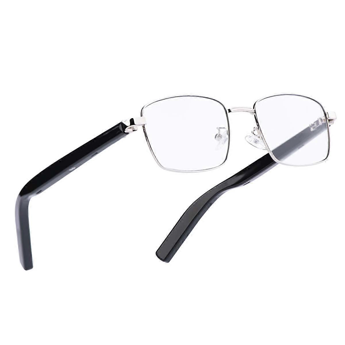 Nova Connected Glasses with Square Photochromic Lenses, Black