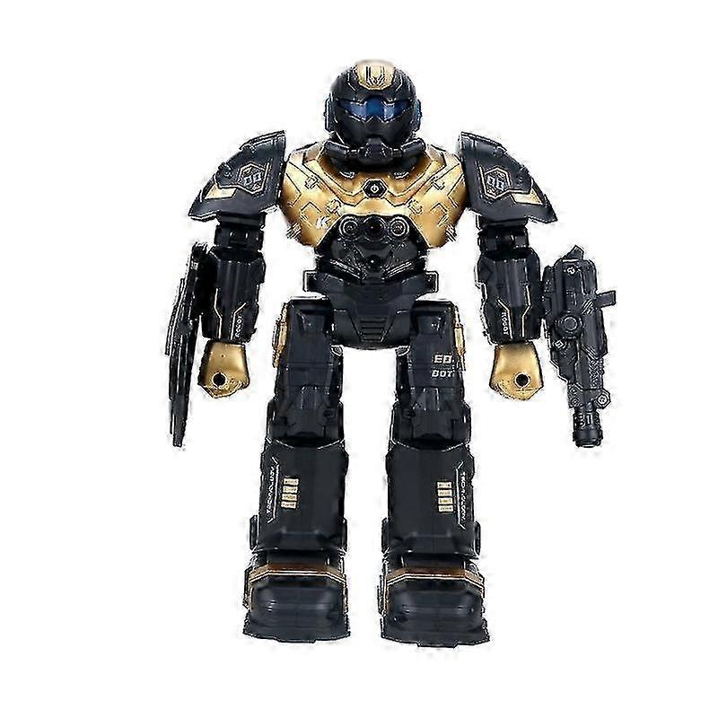 RoboCop Dancing Walking Robot Musical Baby Toy with Music and LED Colorful Flash