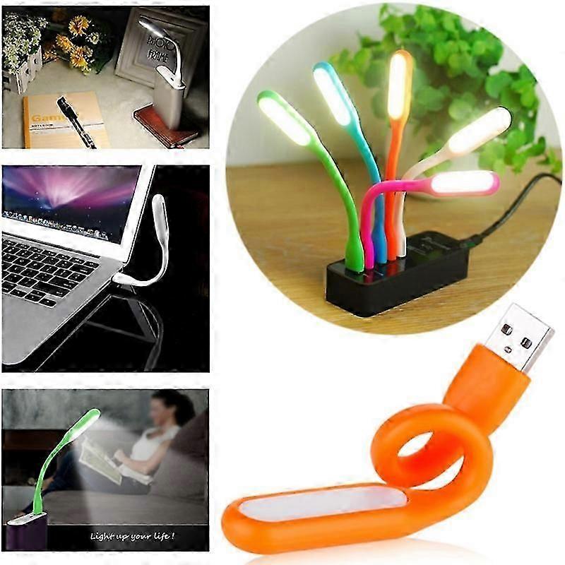 New Flexible USB LED Light Mini Lamp for Computer Laptop Notebook PC Power Bank