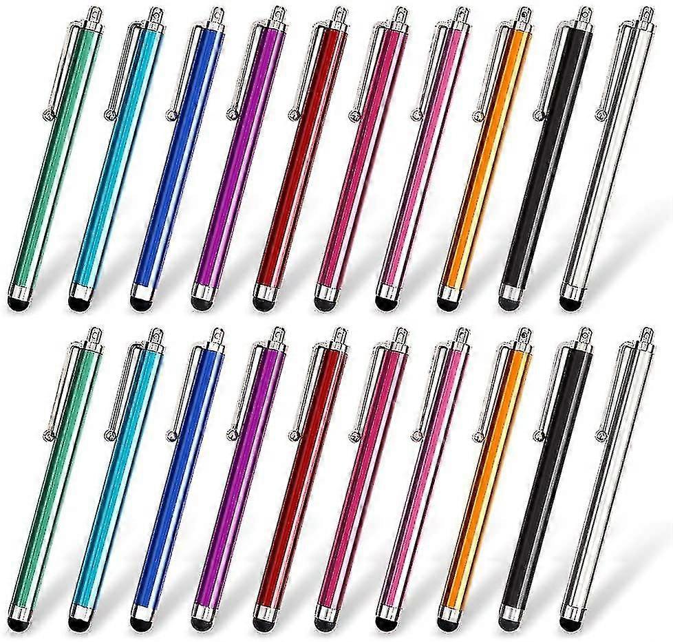 20pcs Touchscreen Stylus Pen For All Touchscreen Devices Random Color