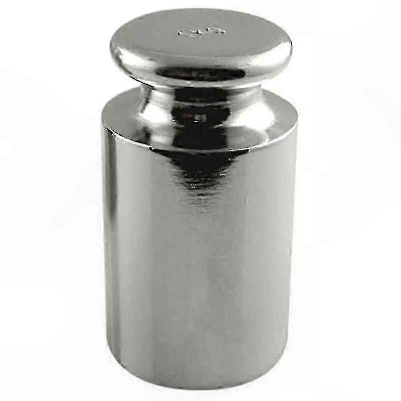 Chrome-Plated Calibration Weight for Digital Scales, 1kg Precision Standard